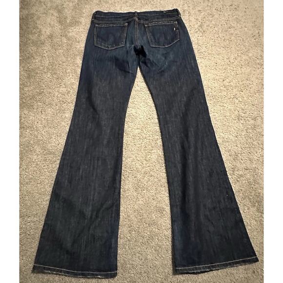 Citizens Of Humanity Women 27 Dita Petite Bootcut Boot Jeans Dark Denim Blue - Picture 3 of 13